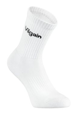 Vilgain Logotype Crew Socks 35 - 38 1 pár white