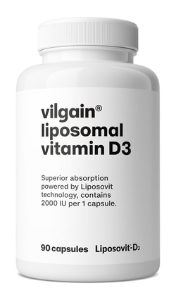 Vilgain Lipozomální Vitamin D3 – 90 kapslí