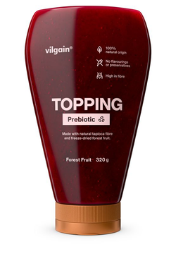 Vilgain Prebiotic Topping – lesní ovoce 320 g