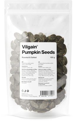Vilgain Roasted Pumpkin Seeds salted 100 g