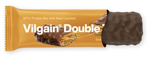 Vilgain Double Trouble Protein Bar Arašídy se slaným karamelem