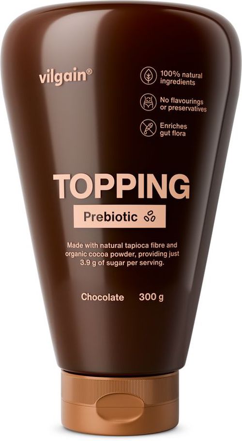 Vilgain Prebiotic Topping čokoláda 300 g