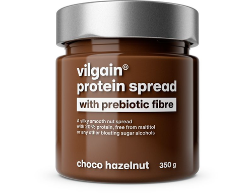Vilgain Proteinový krém s prebiotickou vlákninou – lískové ořechy s čokoládou 350 g