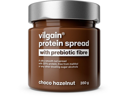 Vilgain Proteinový krém s prebiotickou vlákninou – lískové ořechy s čokoládou 350 g