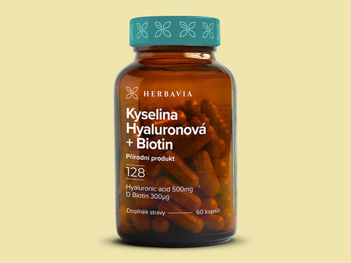 Kyselina hyaluronová + Biotin - 60 kapslí