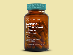 Kyselina hyaluronová + Biotin - 60 kapslí