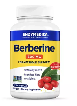Enzymedica Berberine, 800 mg, 120 kapslí
