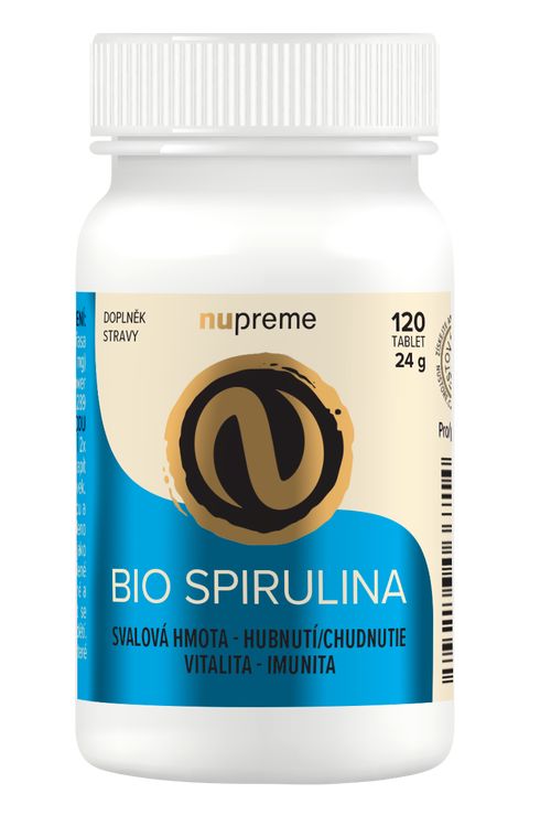 Spirulina 120 tbl BIO NUPREME