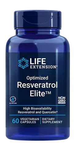 Life Extension Optimized Resveratrol Elite™, 60 rostlinných kapslí