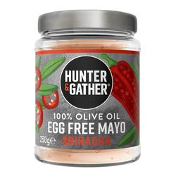 Hunter a Gather | Olivová vegan majonéza - Sriracha chillio - 250 g