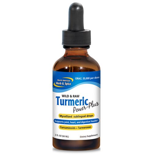 NORTH AMERICAN HERB & SPICE - Micelizovaná RAW Kurkuma - TURMERIC POWER PLUS [60ml]