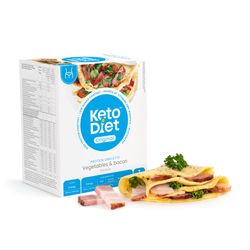 KetoDiet Proteinová omeleta se slaninovou příchutí (7 porcí)