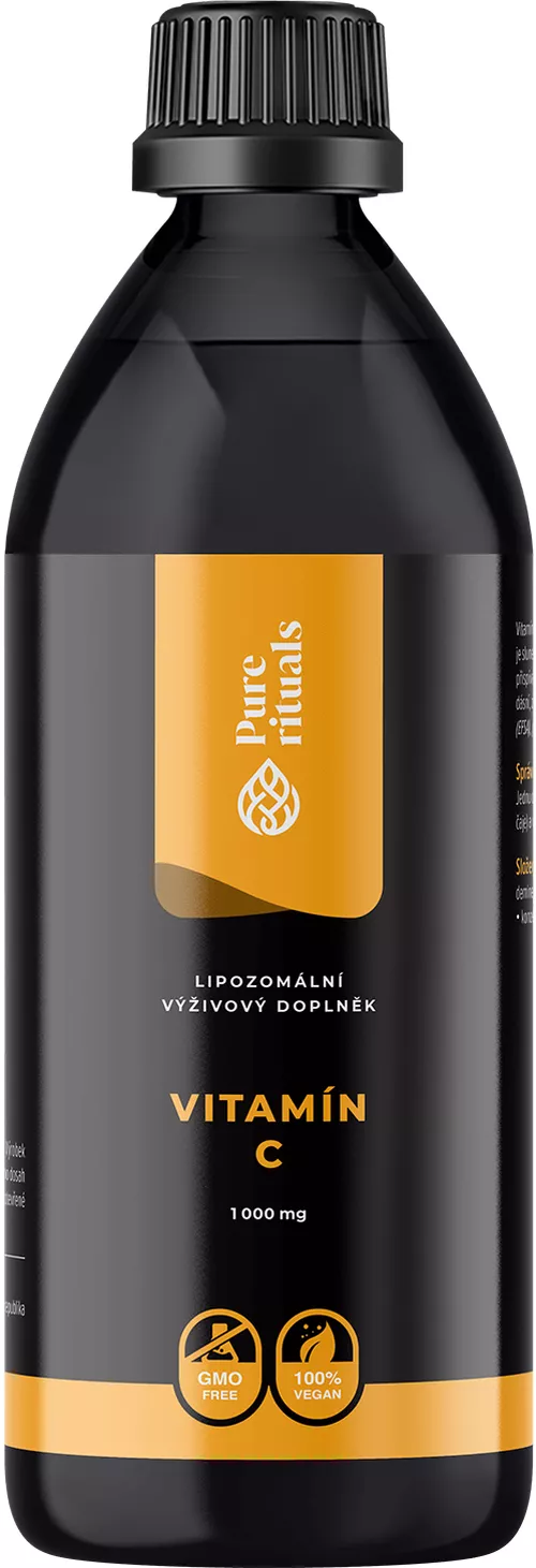 Pure rituals lipozomální Vitamín C, tekutý, 200 ml