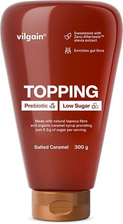 Vilgain Prebiotic Topping Low Sugar slaný karamel