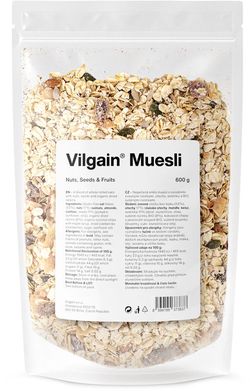 Vilgain Muesli ořechy, semínka & ovoce 600 g