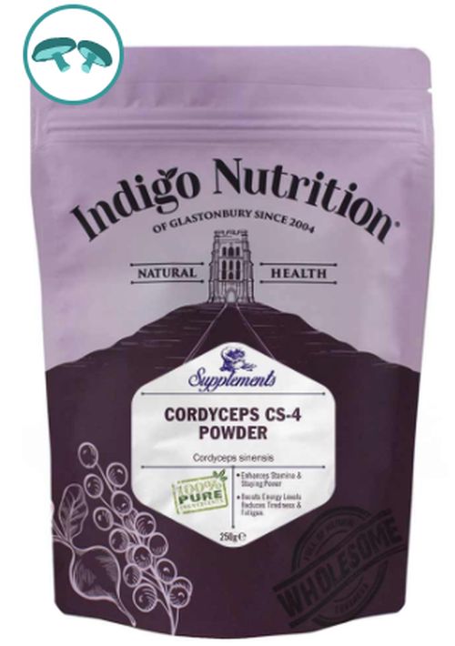 Indigo Herbs Cordyceps Cs-4 Powder, cordyceps v prášku, 250 g