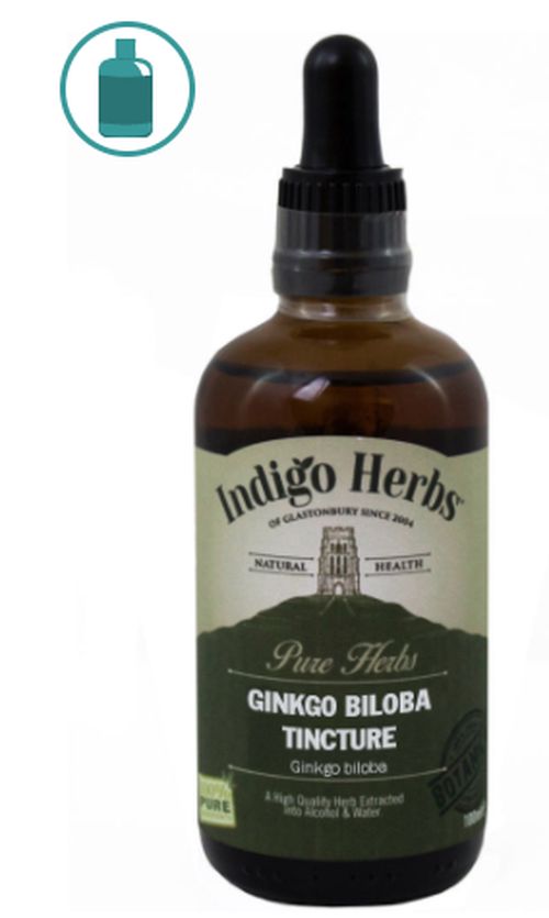 Indigo Herbs Ginkgo biloba tinktura, 100 ml