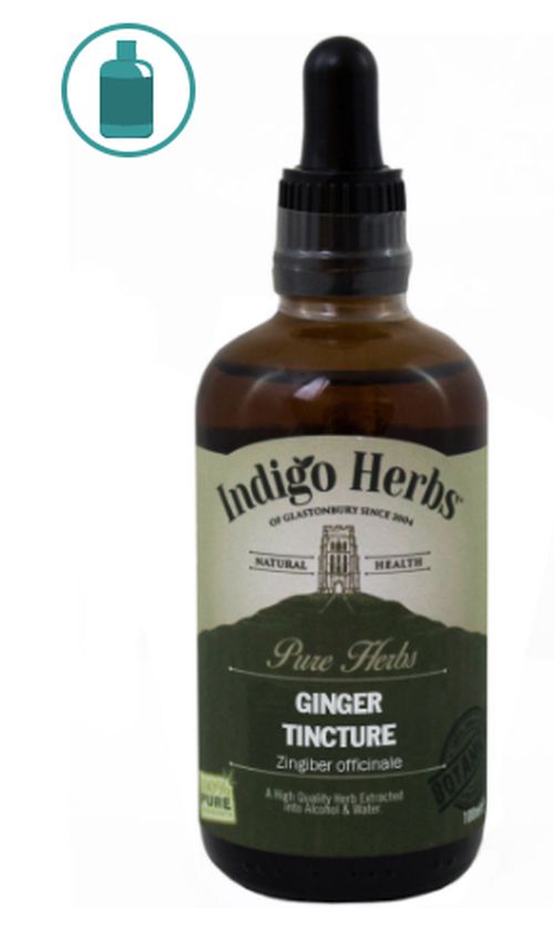 Indigo Herbs Ginger tinktura, zázvorová tinktura 100 ml