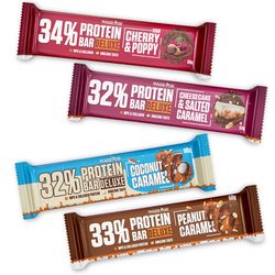 Protein Bar DeLuxe - Proteinové tyčinky 50g Salted Caramel & Cheesecake