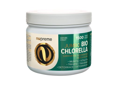 Chlorella Jumbo 1500 tbl. BIO NUPREME