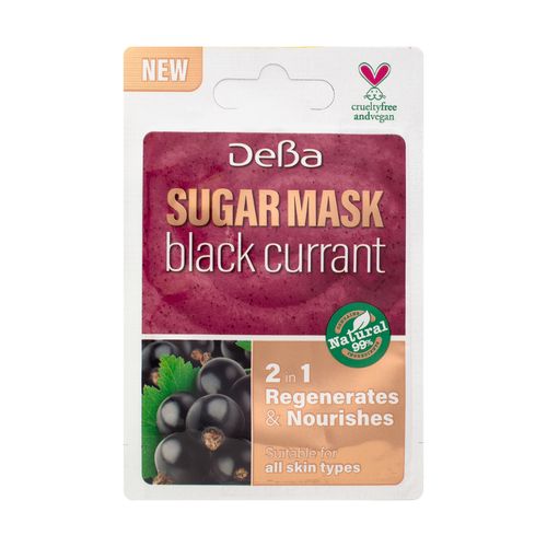 Cukrová maska "Černá rybíz" DeBa 7 ml