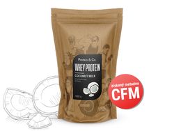 Protein&Co. WHEY PROTEIN 80 1000 g Příchuť 1: Coconut milk