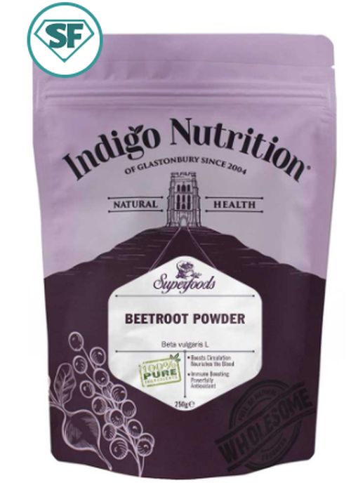 Indigo Herbs Beetroot Powder, červená řepa v prášku, 250 g