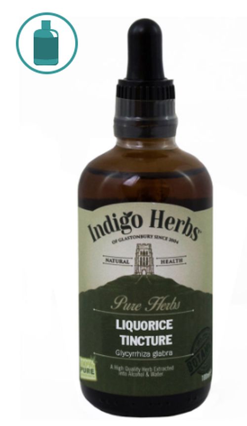 Indigo Herbs Liquorice, tinktura z Lékořice, 100 ml