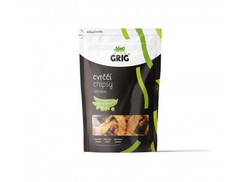 Grig - Proteinové Cvrččí chipsy - Natural, 70 g