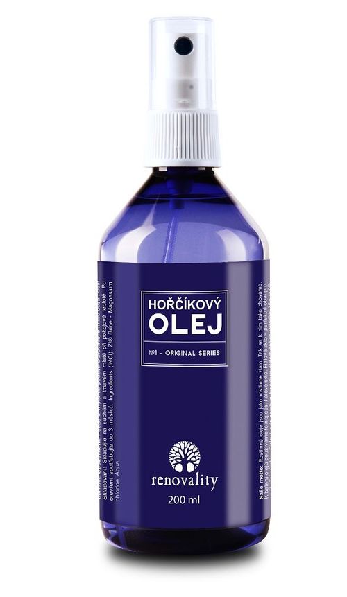 Renovality - Hořčíkový olej, 200ml rozprašovač