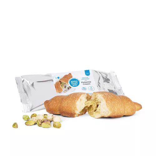 Proteinový croissant s pistáciovou náplní (1ks – 1 porce)