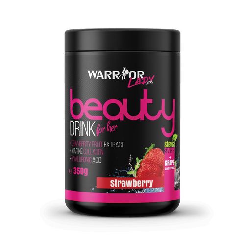 Beauty Drink - kolagenový nápoj s kyselinou hyaluronovou a stévií Strawberry 350g