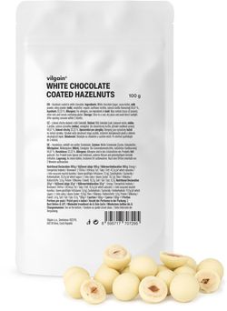 Vilgain Lískové ořechy v bílé čokoládě 100 g