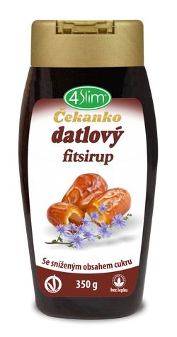 4Slim Čekanko datlový fitsirup 350g