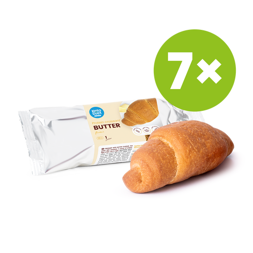 Proteinový croissant – máslová příchuť (7 ks – 7 porcí)