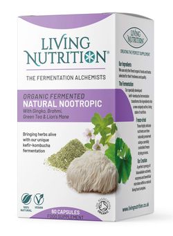 Living Nutrition | Fermentovaná směs nootropích bylin - 60 kapslí