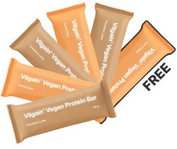 Vilgain Vegan Protein Bar slaný karamel 50 g