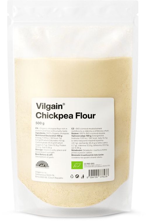 Vilgain Cizrnová mouka BIO 500 g