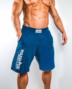 Kraťasy Warrior modré XL Modrá