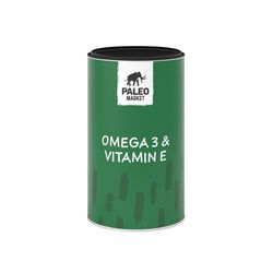 Paleo Market Omega 3 1000 mg & Vitamín E 90 kapslí