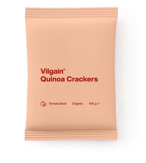 Vilgain Quinoa krekry BIO rajče s bazalkou 100 g