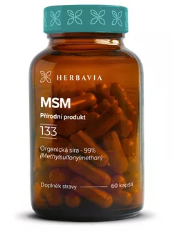 MSM - přírodní produkt - kapsle