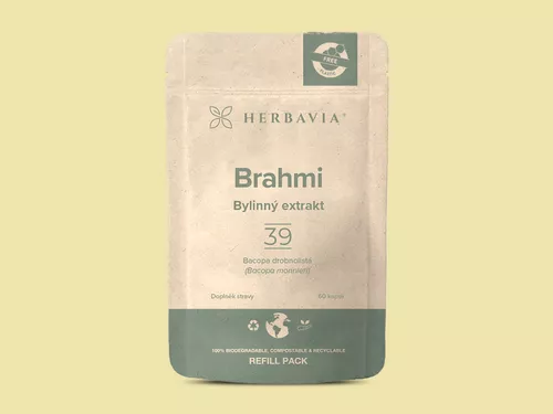 Brahmi bylinný extrakt kapsle