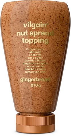 Vilgain Nut Spread Topping – perníček 270 g