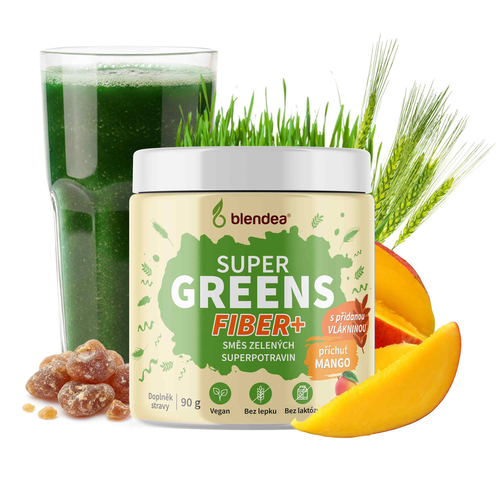Supergreens Fiber+ Mango BIO 90 g