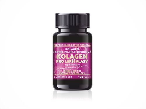 Bio-Detox Kolagen pro LEPŠÍ VLASY - 120 tablet