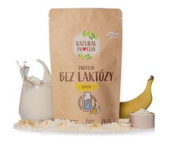 Bezlaktózový protein - Banán (350 g) Počet balení: 1 kus
