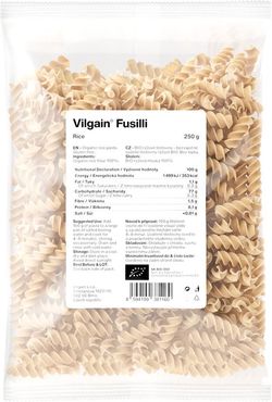 Vilgain Fusilli těstoviny BIO rýžové 250 g