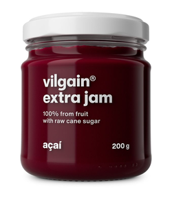 Vilgain Extra džem – Acai s třtinovým cukrem 200 g