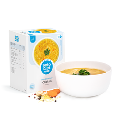 Proteinová polévka – kuřecí s nudlemi (7 porcí)